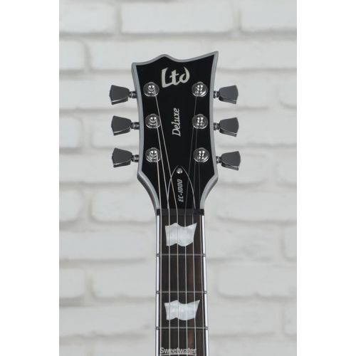  ESP LTD EC-1000 Evertune BB Electric Guitar - Black Satin Demo