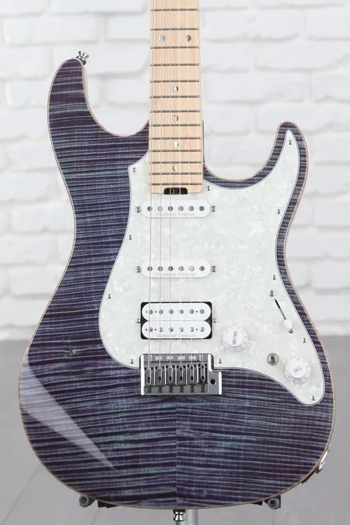ESP Original Snapper CTM Electric Guitar - Indigo Purple with Maple Fingerboard