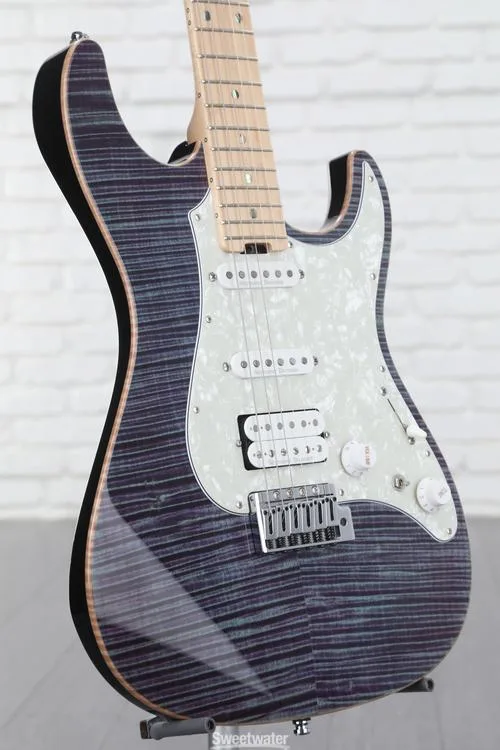  ESP Original Snapper CTM Electric Guitar - Indigo Purple with Maple Fingerboard