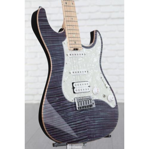  ESP Original Snapper CTM Electric Guitar - Indigo Purple with Maple Fingerboard