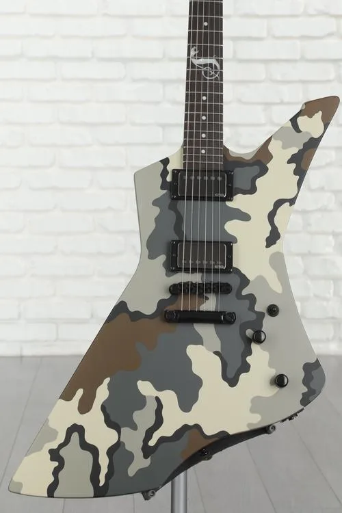 ESP LTD James Hetfield Signature Snakebyte Electric Guitar - Camo Demo