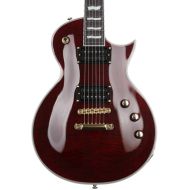 ESP LTD EC-1000T CTM Electric Guitar - See-thru Black Cherry