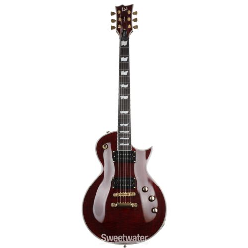 ESP LTD EC-1000T CTM Electric Guitar - See-thru Black Cherry