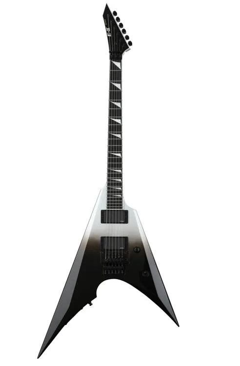  ESP E-II Arrow - Black Silver Fade