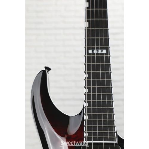 ESP E-II Horizon NT-II Electric Guitar - See-Thru-Black Cherry Sunburst