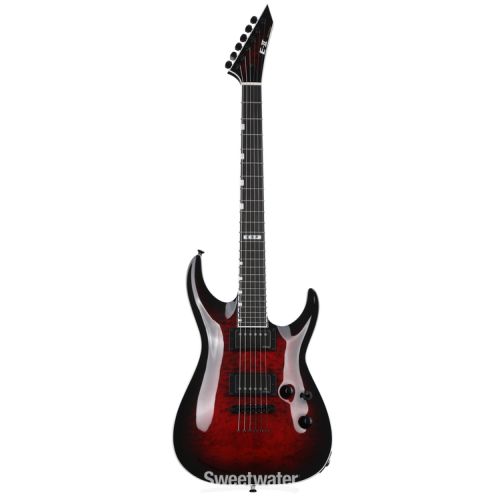  ESP E-II Horizon NT-II Electric Guitar - See-Thru-Black Cherry Sunburst