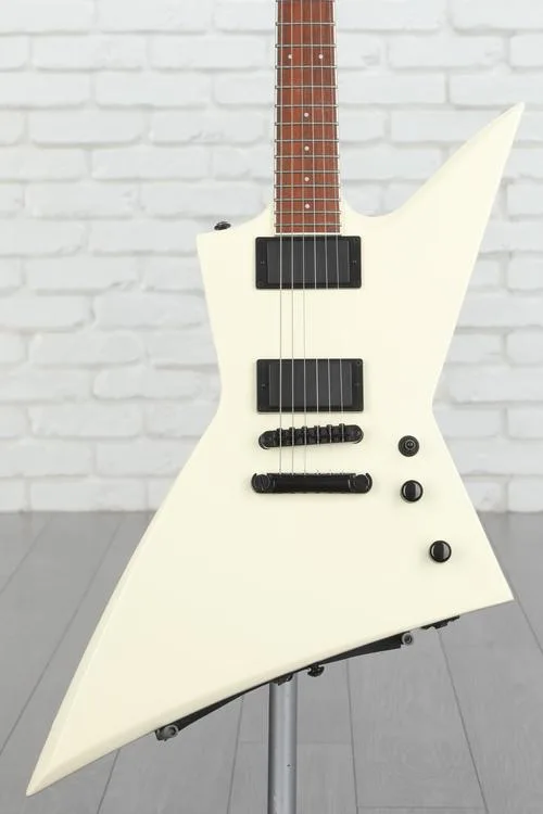 ESP LTD EX-200 Solidbody Electric Guitar - Olympic White Demo