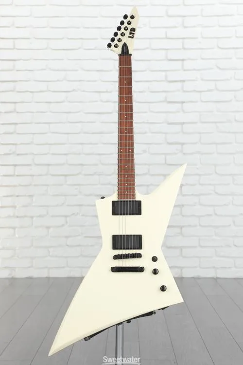  ESP LTD EX-200 Solidbody Electric Guitar - Olympic White Demo