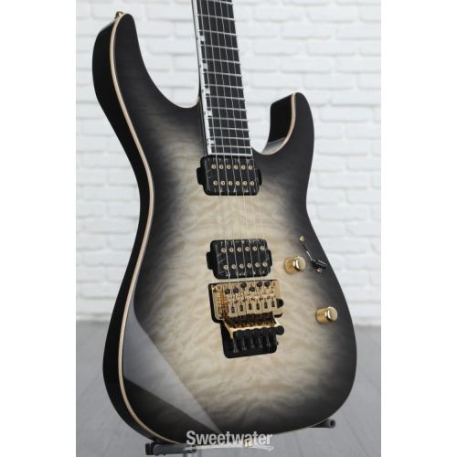  ESP E-II M-II QM Electric Guitar - Black Natural Burst