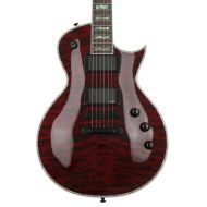 ESP LTD EC-1000 Dent and Scratch Electric Guitar - See Thru Black Cherry