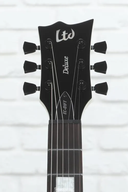  ESP LTD EC-01 Electric Guitar - Olympic White Demo