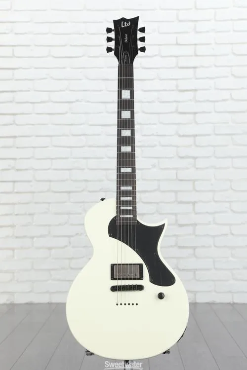  ESP LTD EC-01 Electric Guitar - Olympic White Demo