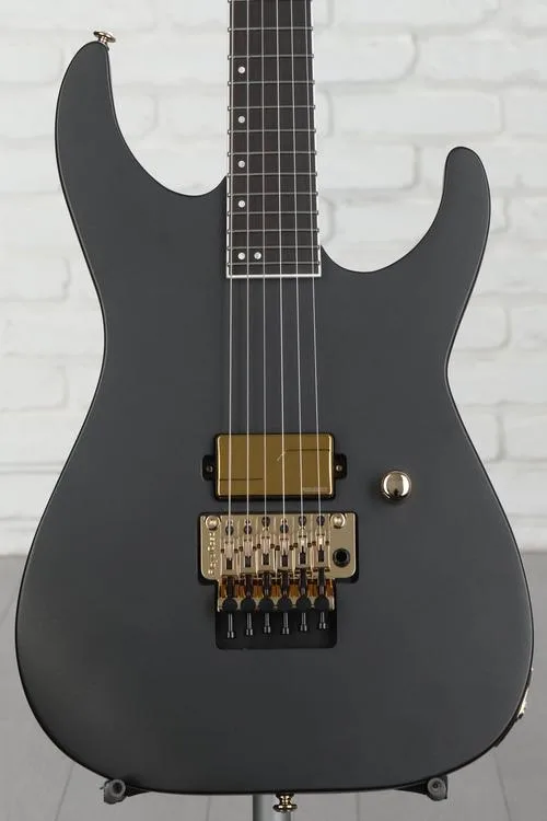 ESP LTD M-1001 Electric Guitar - Charcoal Metallic Satin