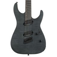 ESP LTD M-1000 Multi-Scale - See Thru Black Satin