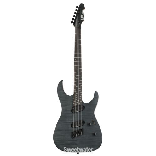  ESP LTD M-1000 Multi-Scale - See Thru Black Satin