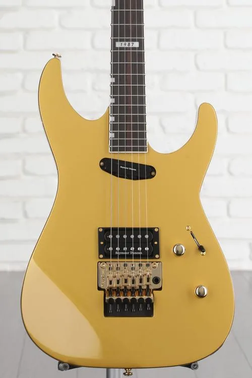 ESP LTD Mirage Deluxe '87 Electric Guitar - Metallic Gold