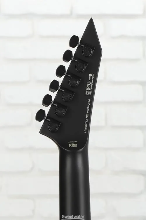  ESP LTD M-HT Black Metal - Black Satin