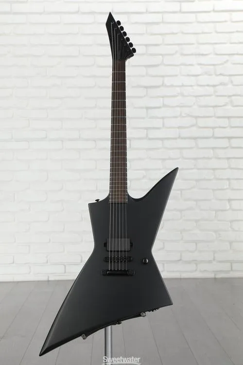  ESP LTD EX Black Metal Electric Guitar - Black Satin