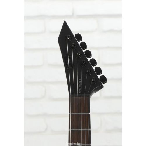  ESP LTD EX Black Metal Electric Guitar - Black Satin