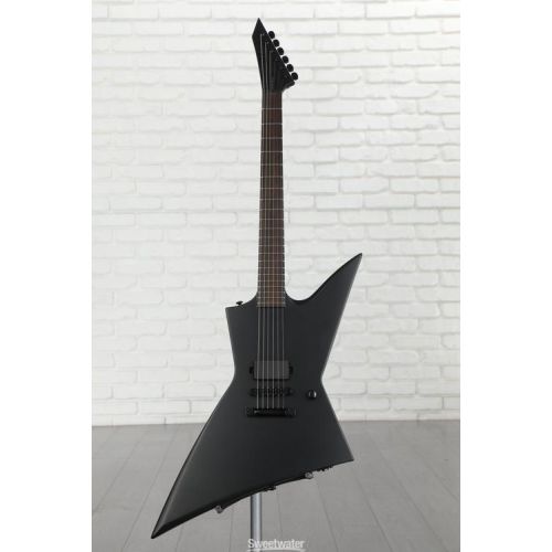  ESP LTD EX Black Metal Electric Guitar - Black Satin