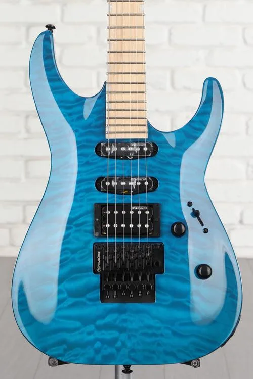 ESP LTD MH-203QM - See Thru Blue