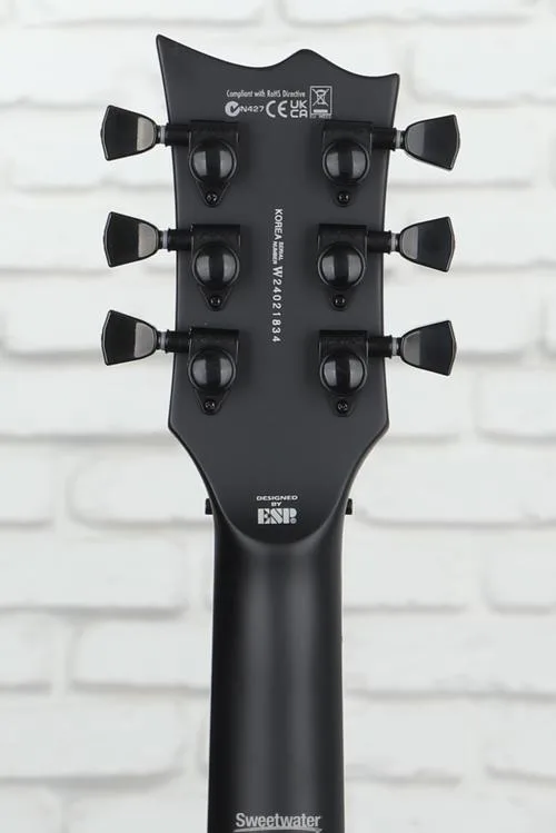  ESP LTD EC-1000FR Electric Guitar - Black Satin