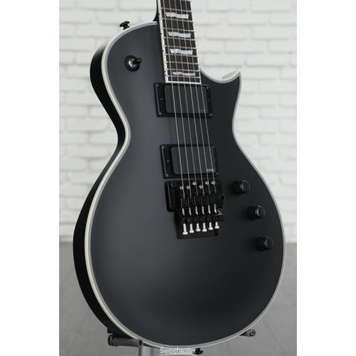  ESP LTD EC-1000FR Electric Guitar - Black Satin