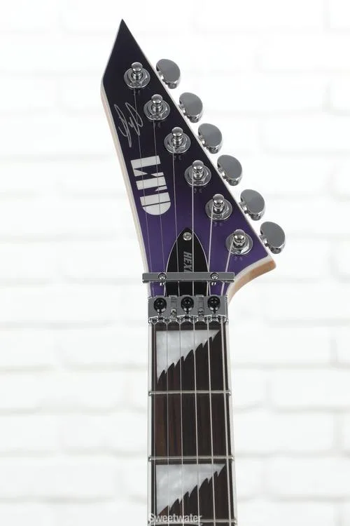  ESP LTD Alexi Hexed Left-handed Electric Guitar - Purple Fade