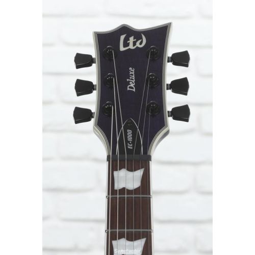  ESP LTD EC-1000 Electric Guitar - See Thru Purple