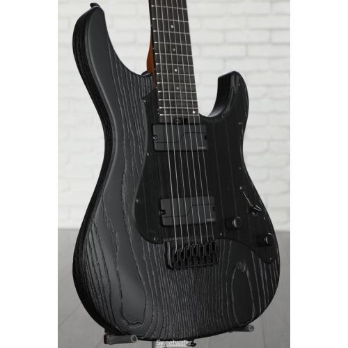  ESP LTD SN-1007 HT Baritone Electric Guitar - Black Blast