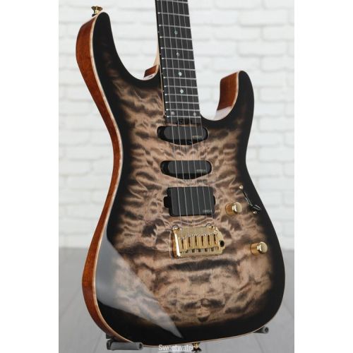  ESP USA M-III GT Quilted Maple - See Thru Black Sunburst