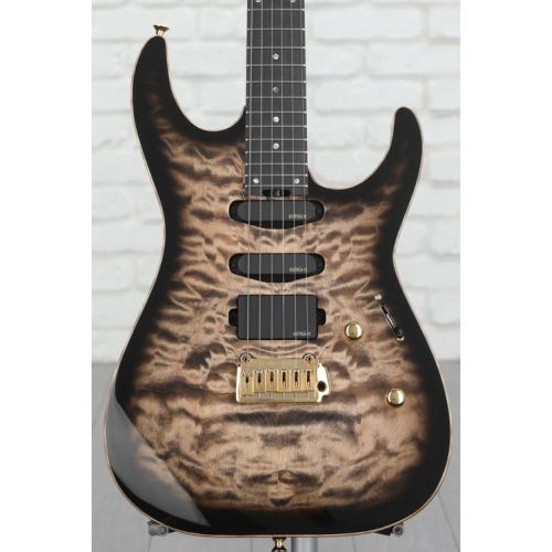  ESP USA M-III GT Quilted Maple - See Thru Black Sunburst