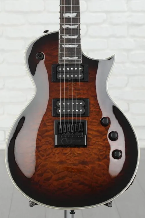 ESP LTD EC-1000 Evertune - Dark Brown Sunburst