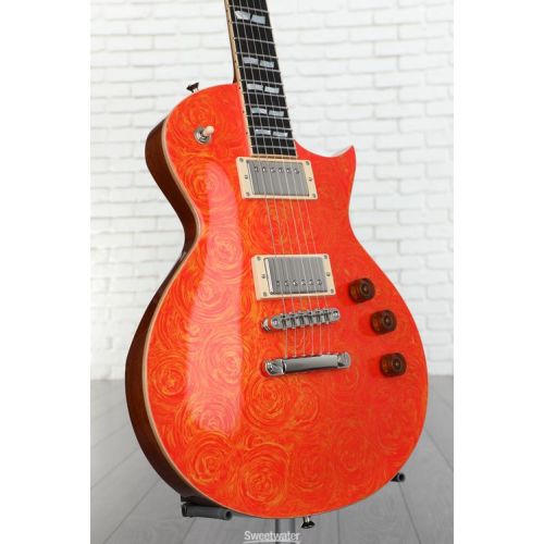  ESP USA Eclipse Electric Guitar - Radioactive Orange Marmalade
