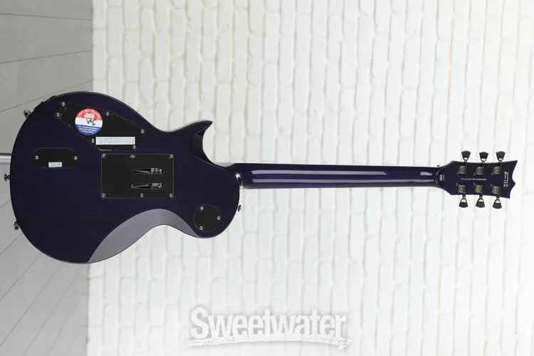  ESP LTD EC-1000FR QM - Violet Shadow - Sweetwater Exclusive