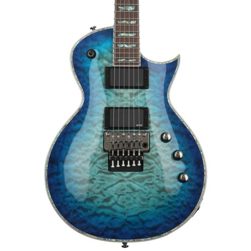  ESP LTD EC-1000FR QM - Violet Shadow - Sweetwater Exclusive