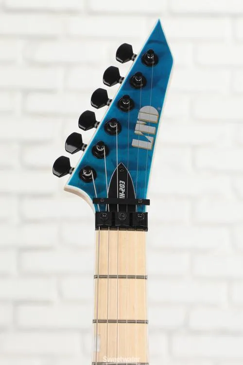  ESP LTD MH-203QM - See Thru Blue Demo