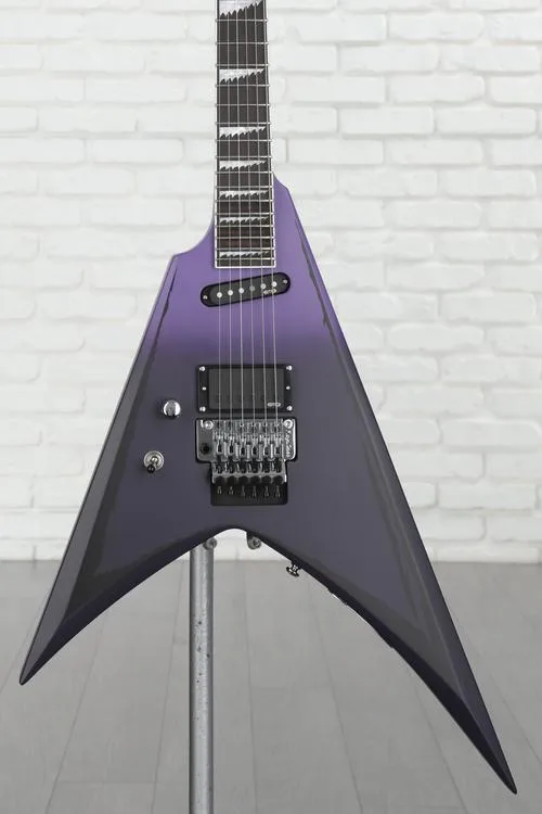 ESP LTD Alexi Ripped Left-handed Electric Guitar - Purple Fade Satin Demo