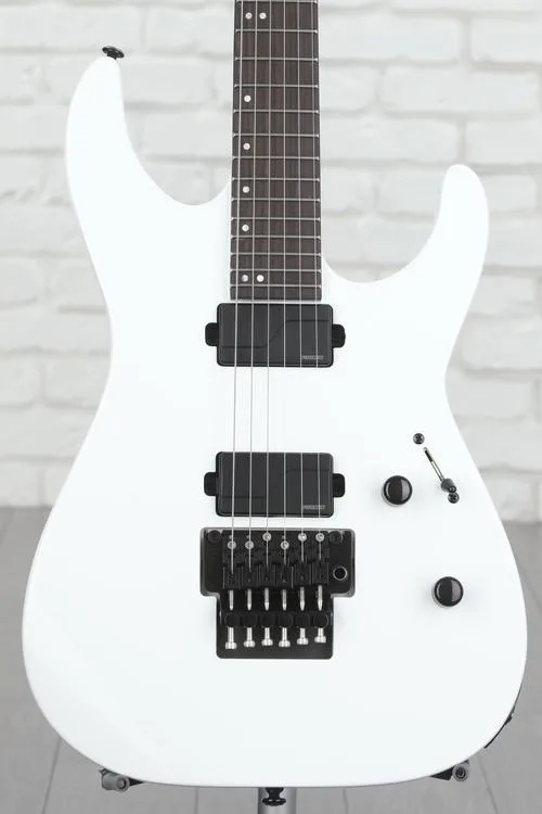 ESP LTD M-1000 Electric Guitar - Snow White Demo