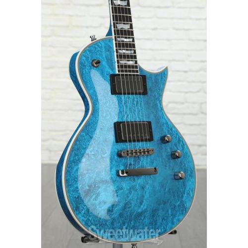  ESP Original Eclipse Custom Electric Guitar - Blue Liquid Metal