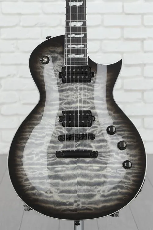 ESP LTD EC-1000T Electric Guitar - Charcoal Burst