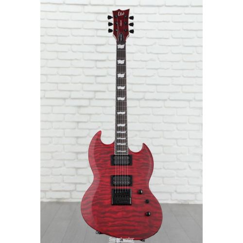  ESP LTD Viper-1000 EverTune - See Thru Black Cherry Satin Demo