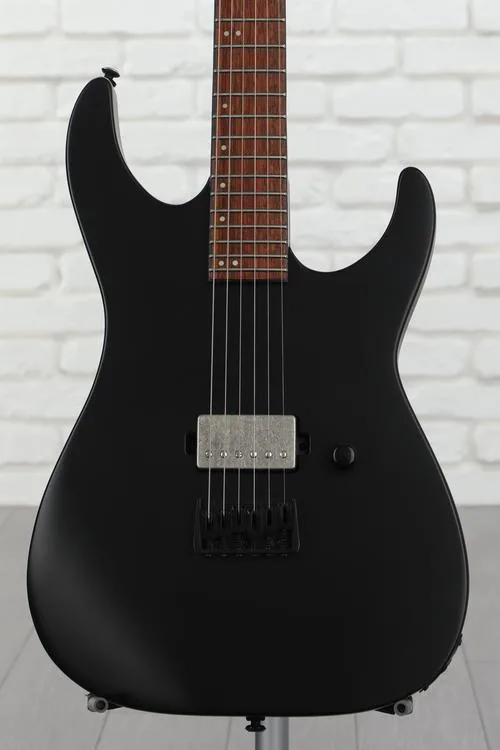 ESP LTD M-201 HT Electric Guitar - Black Satin