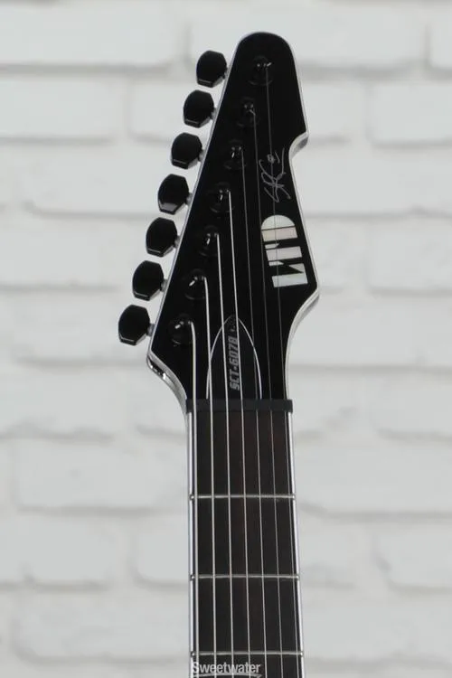  ESP LTD SCT-607B Stephen Carpenter Signature 7-string Baritone Electric Guitar - Black Demo
