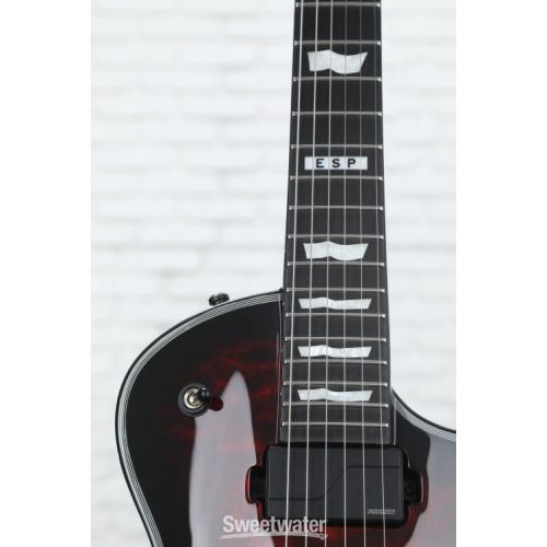 ESP E-II Eclipse QM Electric Guitar - See-thru Black Cherry Sunburst