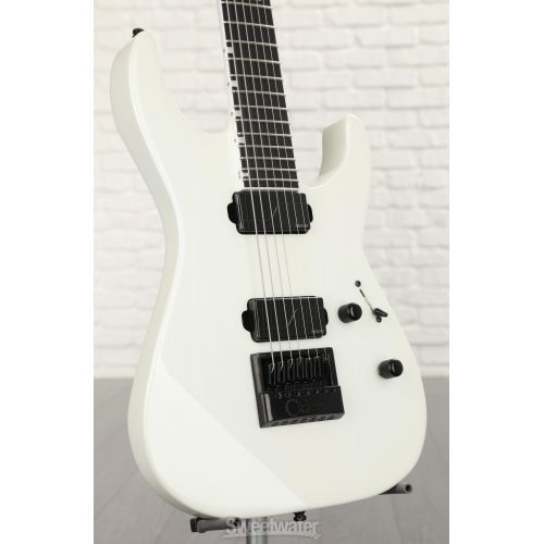  ESP E-II M-II 7B Baritone EverTune Electric Guitar - Pearl White