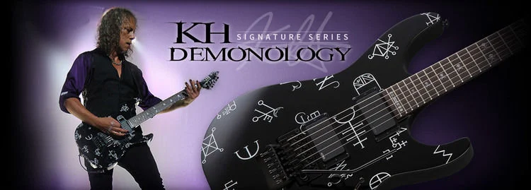  ESP LTD Kirk Hammett Signature Demonology - Black Demo