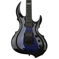 ESP E-II FRX, Flame Maple Top - Reindeer Blue