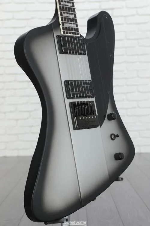  ESP LTD Phoenix-1000 EverTune Electric Guitar - Silver Sunburst Satin