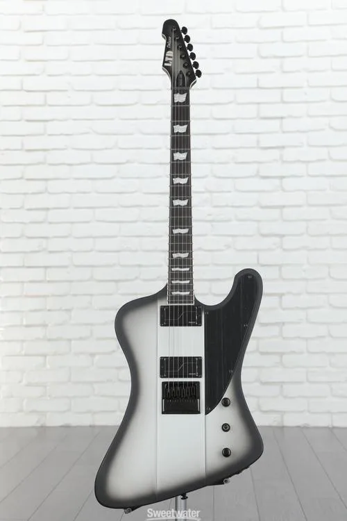  ESP LTD Phoenix-1000 EverTune Electric Guitar - Silver Sunburst Satin
